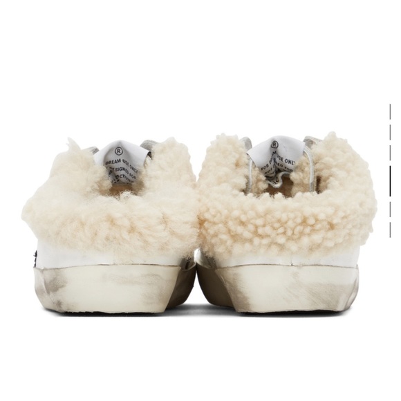 ❗️SOLD❗️BNIB Golden Goose Shearling Super Star - Picture 4 of 7